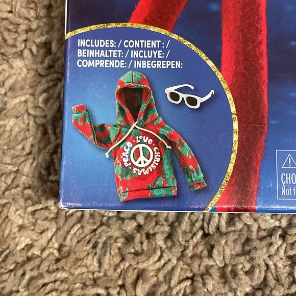 New in box Elf On The Shelf Claus Couture Groovy Greetings Hoodie. - Picture 2 of 5